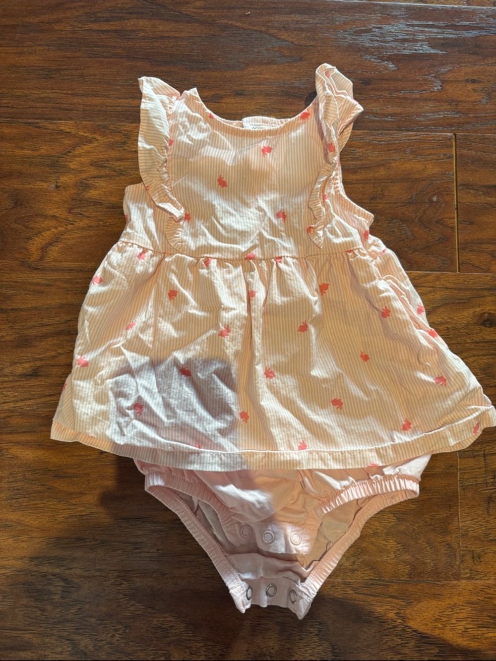 Pink Baby Dress & Bloomers